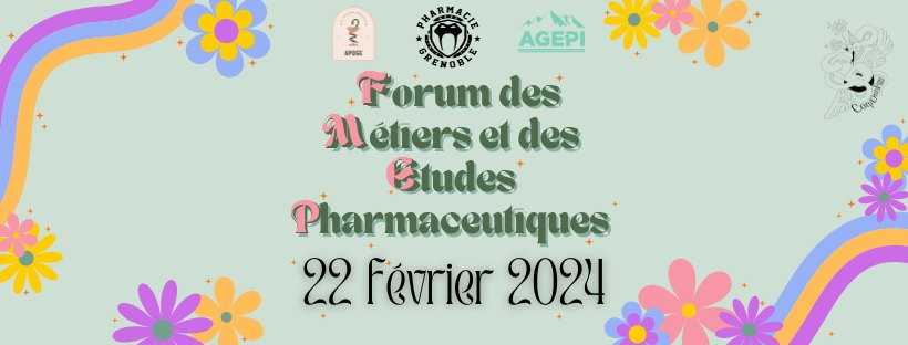 Forum des Métiers et des Etudes Pharmaceutiques