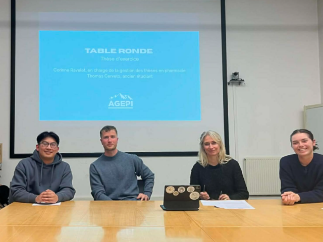 Table ronde – Comment bien préparer sa thèse d’exercice en Pharmacie ?